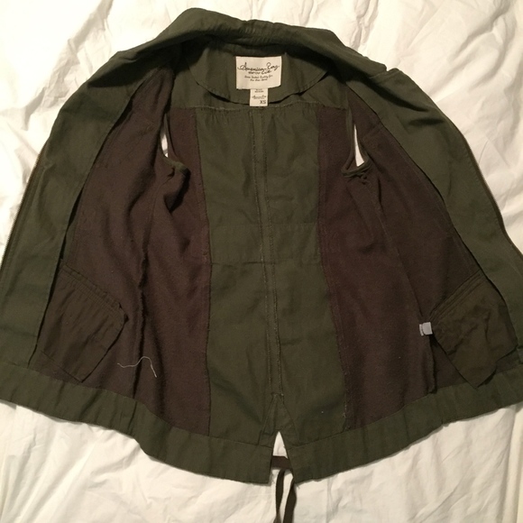 American Rag Green Utility Vest - Picture 3 of 5